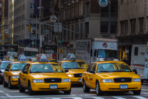 yellow-taxis-on-a-public-road